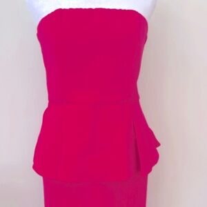 Alice + Olivia Cherry Strapless Dress Size 6